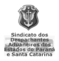 Website do Sindicato dos Despachantes Aduaneiros do Paraná e Santa Catarina